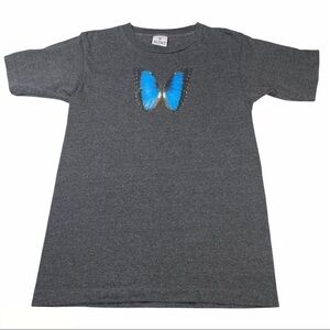 Vintage Butterfly graphic T-shirt y2k small single